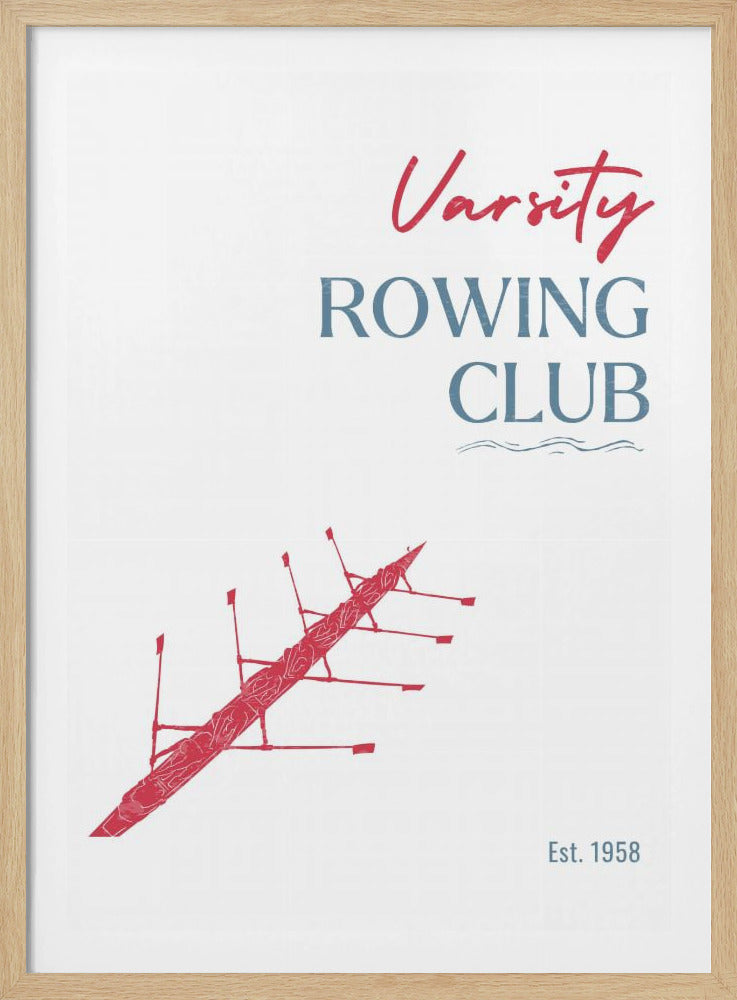 Varsity Rowing Club | Poster