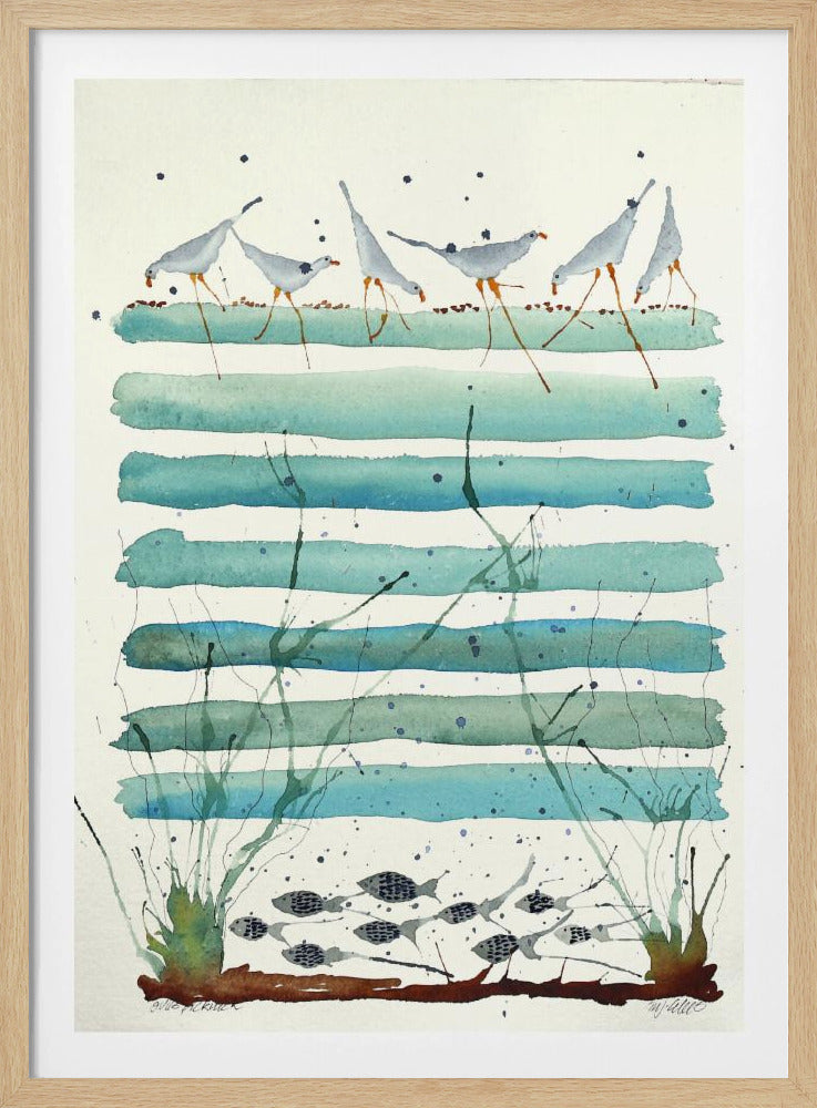 Serene Coastal Scene | Poster