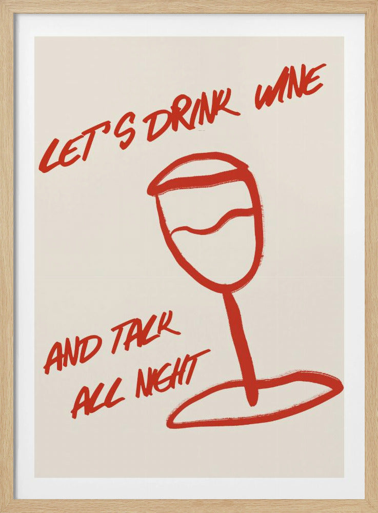 Wine & Words Unwind | Poster