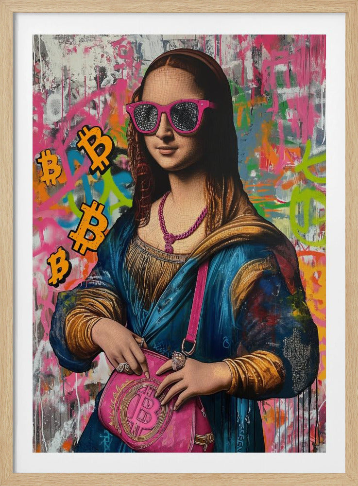 Monalisa Bitcoin | Poster