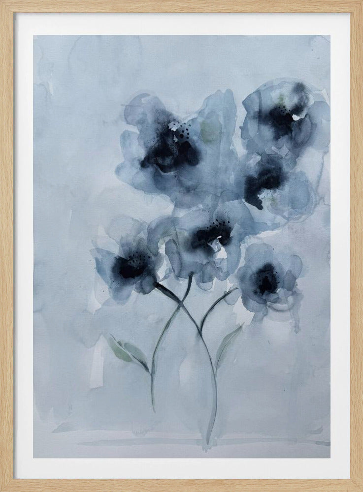 Poppy Blue | Poster