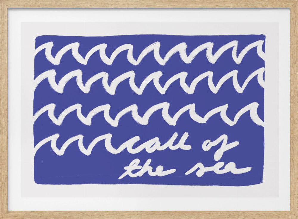 Ocean Waves Whisper | Poster