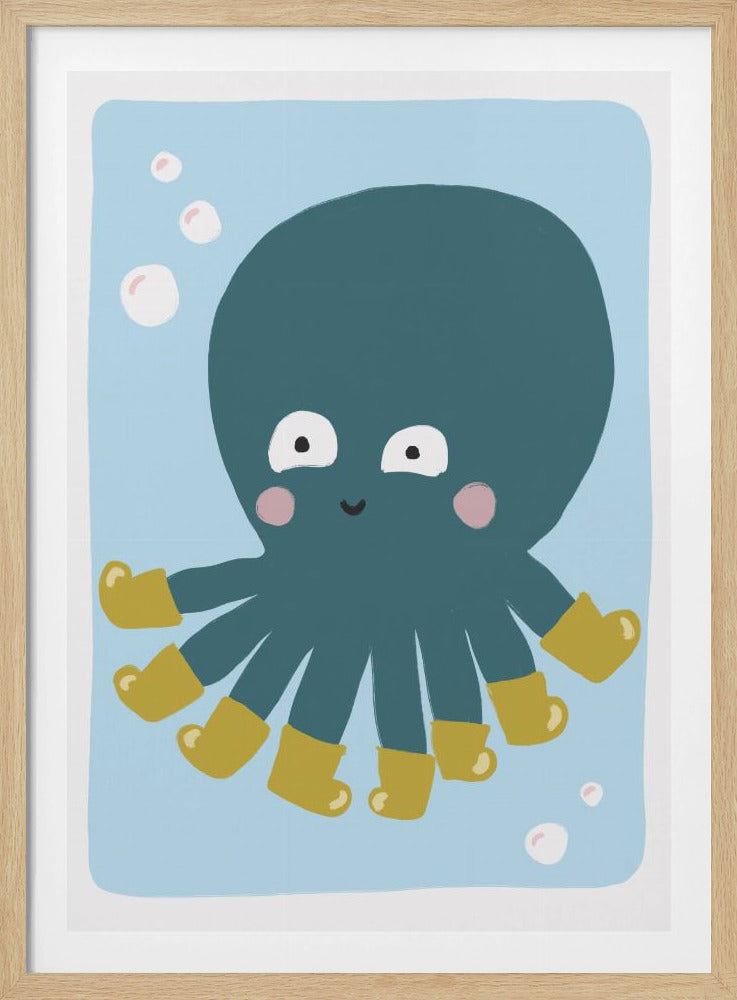 Booted Octopus Fun | Poster