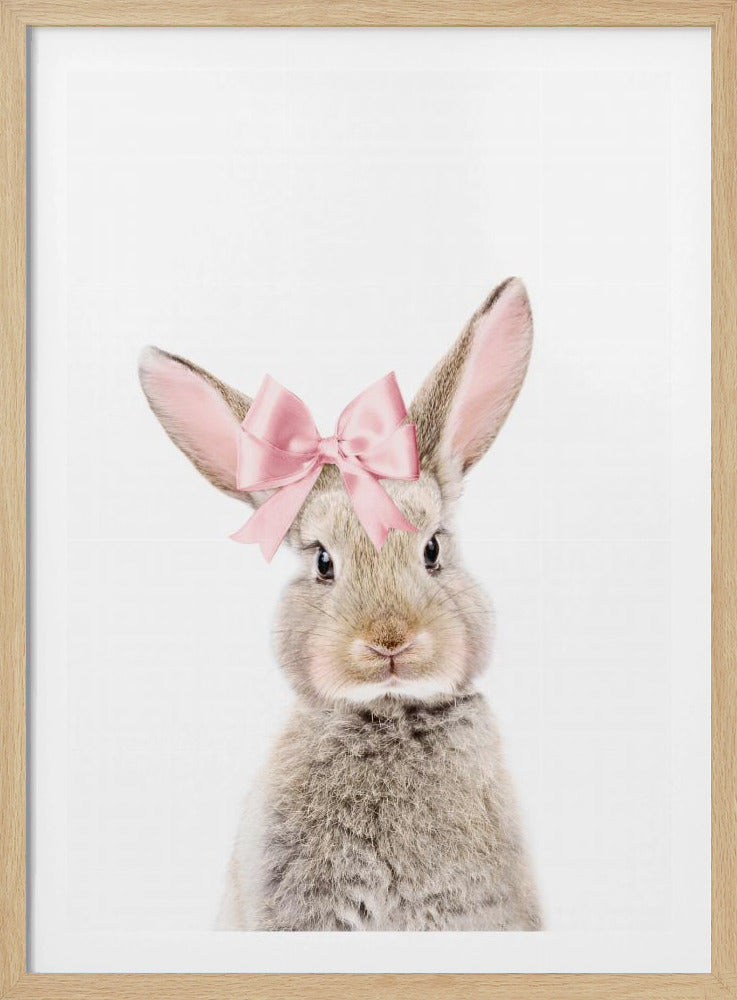 Bunny With a Bow | Poster