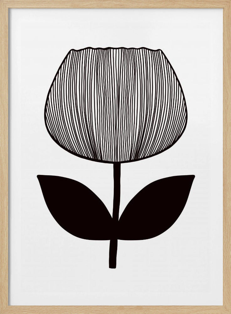 Monochrome Blossom | Poster
