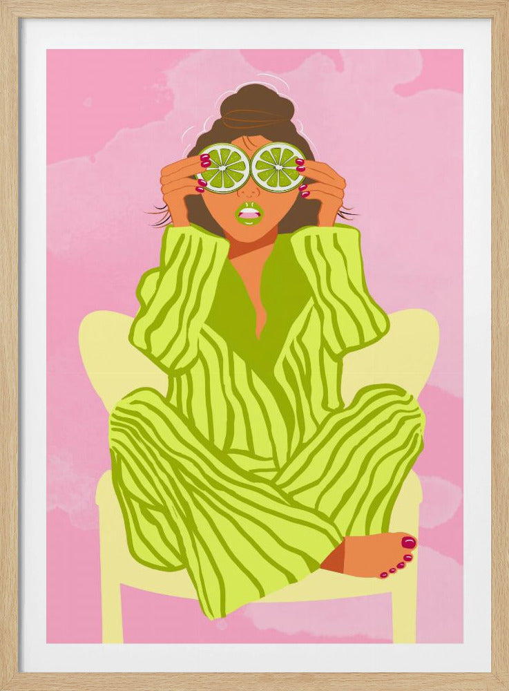 See the World Through a Lime | Poster