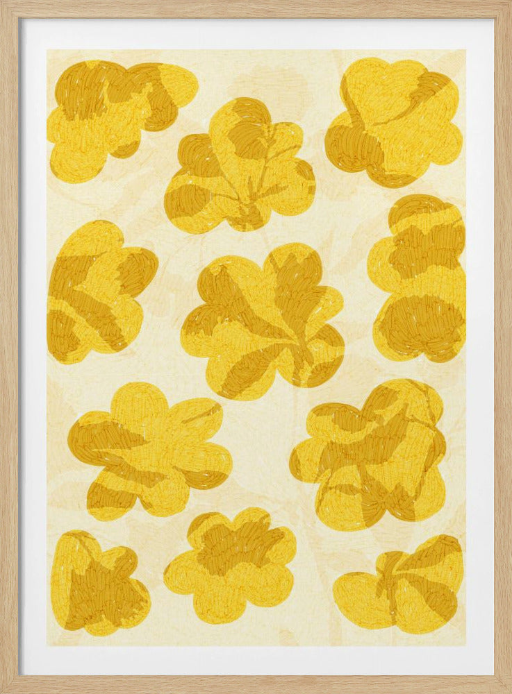 Golden Blooms | Poster