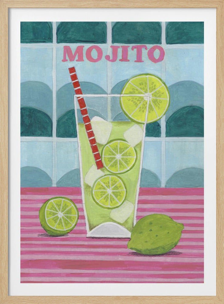 Glass of Mjito | Poster
