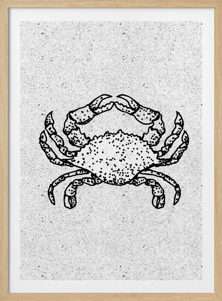 Black And White Crab | Poster
