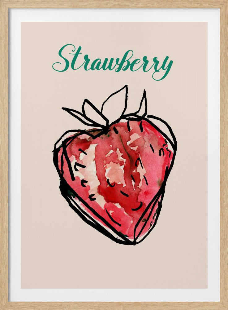 Strawberry Charm | Poster