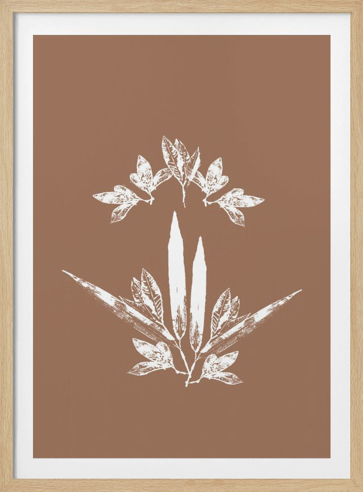 Leafy Emblem Design | Poster