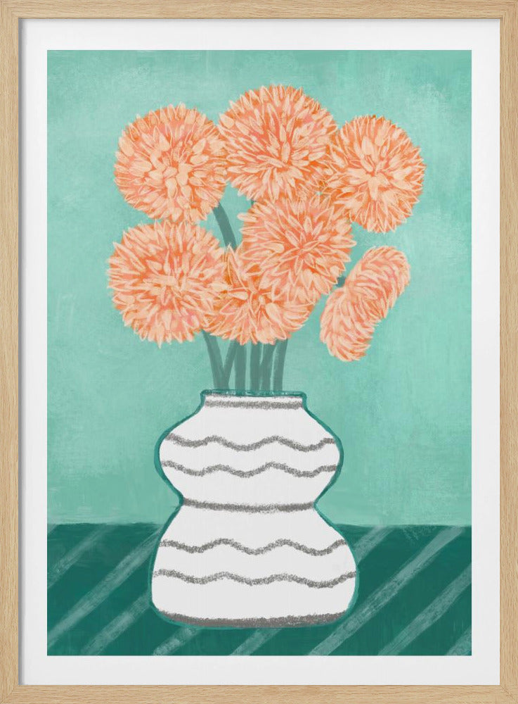 Peachy Blossoms | Poster