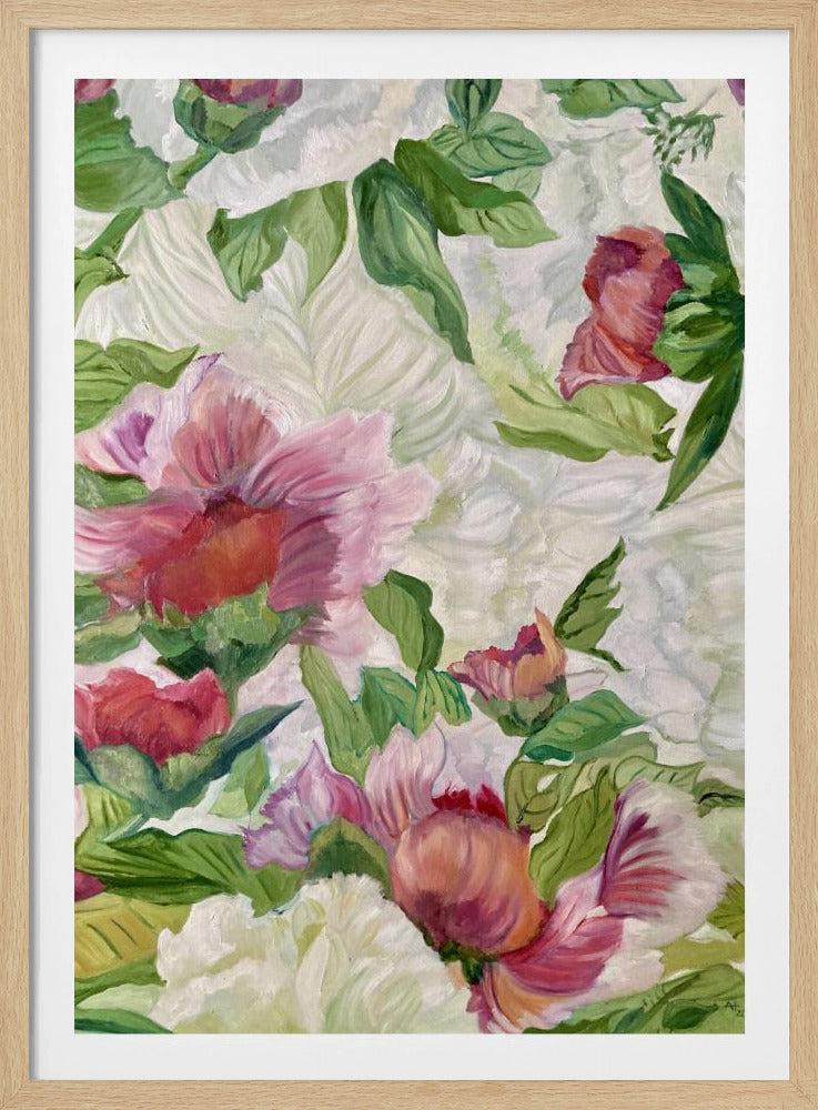 Vibrant Floral Artwork | Poster