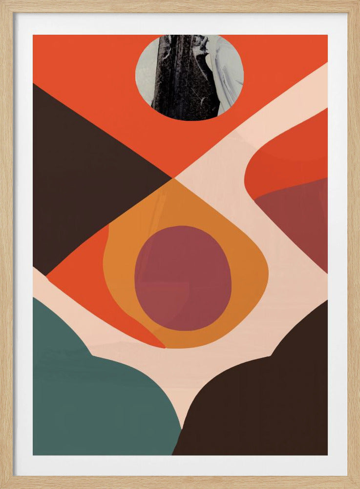 Geometric Forms And Muted Colors | Poster