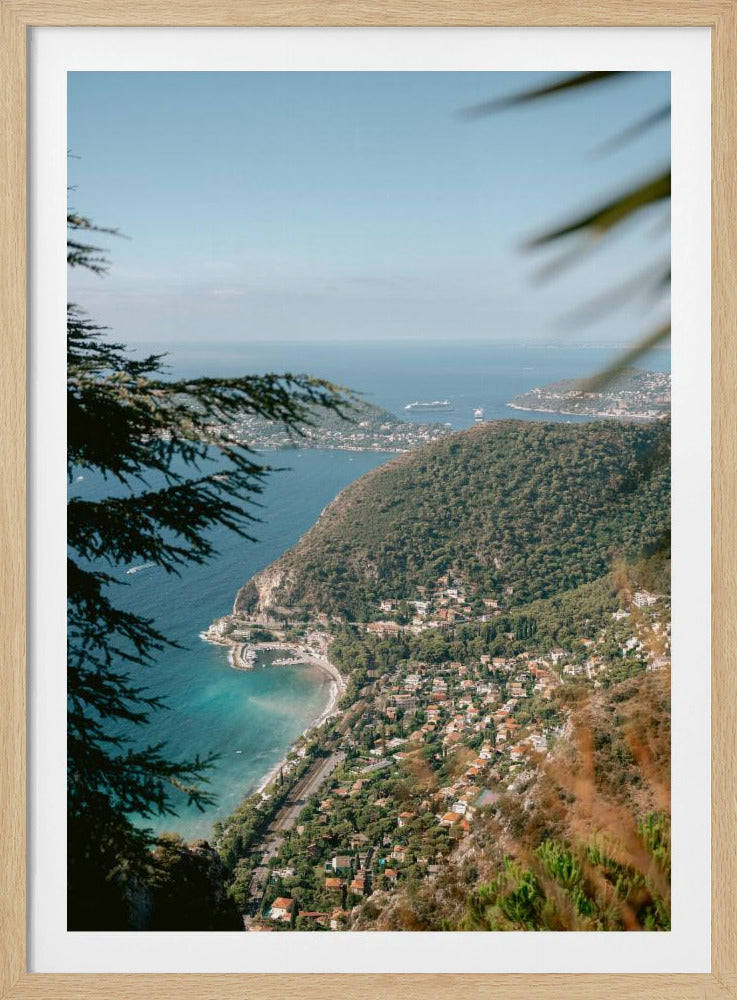Green Hills And Turquoise Waters | Poster