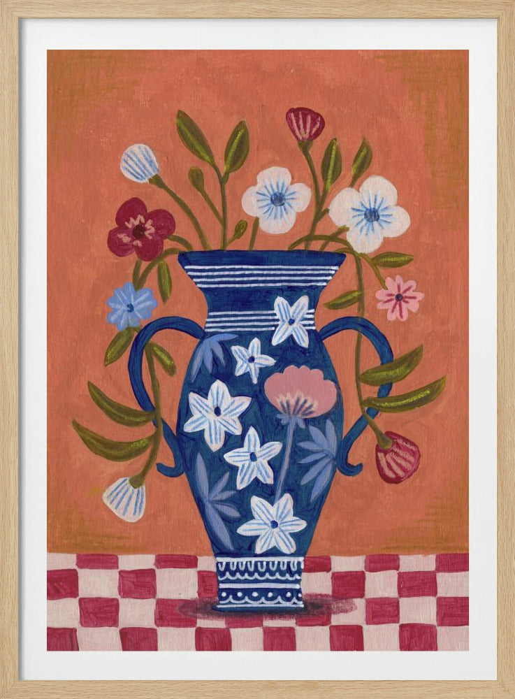 Vase Wild Flowers Bouquet | Poster