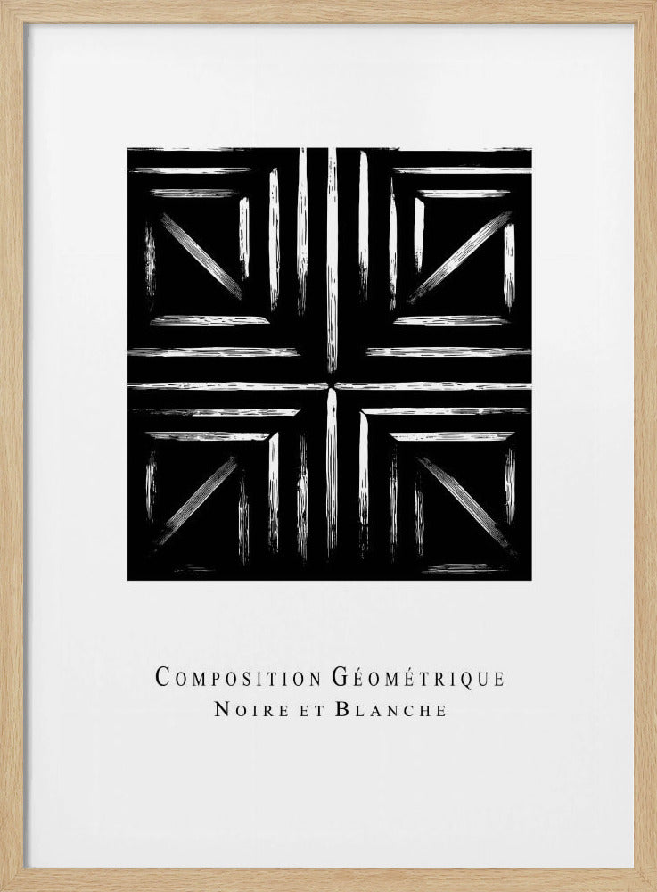 Monochrome Geometry | Poster