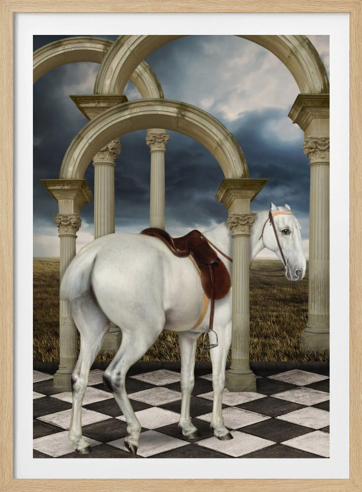 A Lady's Grey Hunter | Poster