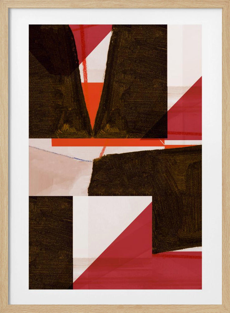 Colorful Bold Geometric Shapes | Poster