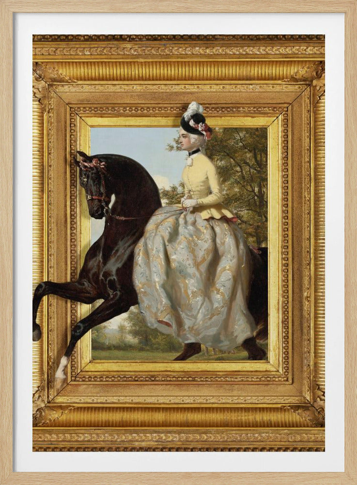 The Lady and Her Horse | Poster