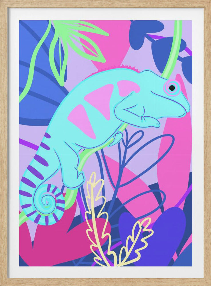 Colorful Chameleon | Poster