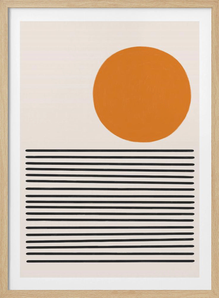 Minimalist Sea Landscape | Poster