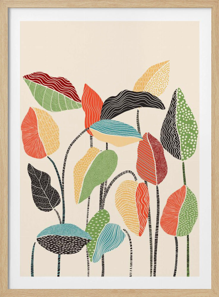 Happy Leaves | Poster