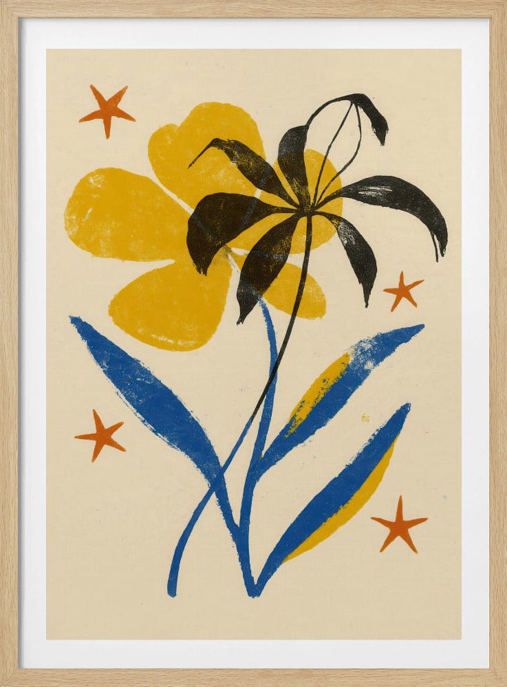 Starry Floral Dance | Poster