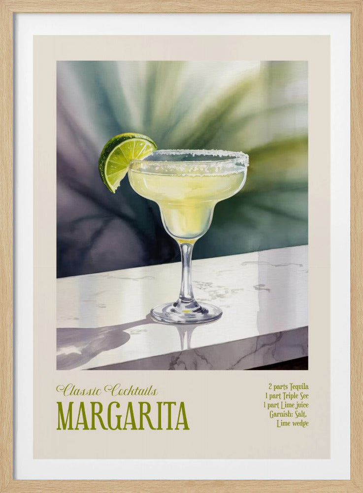 Classic Cocktails - Margarita | Poster