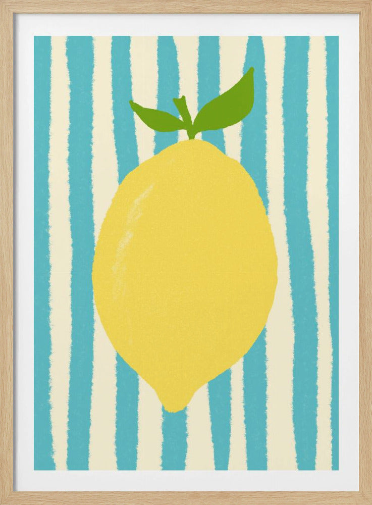 Limone light blue | Poster