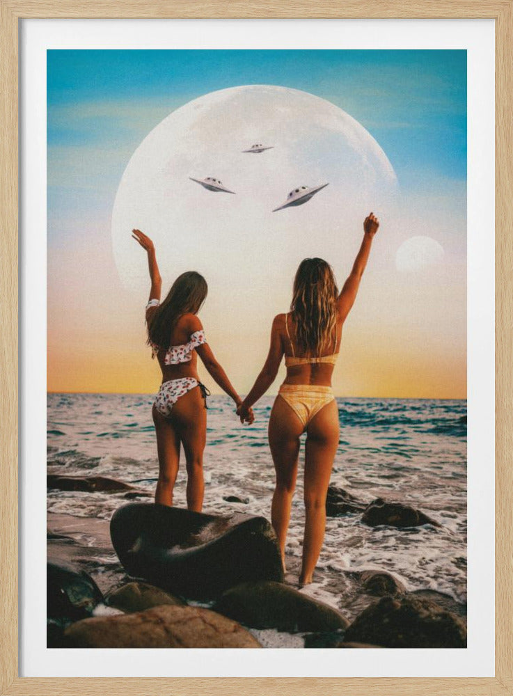 Here We Are, UFO | Poster