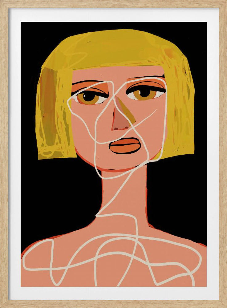 Tied up woman Tangled | Poster