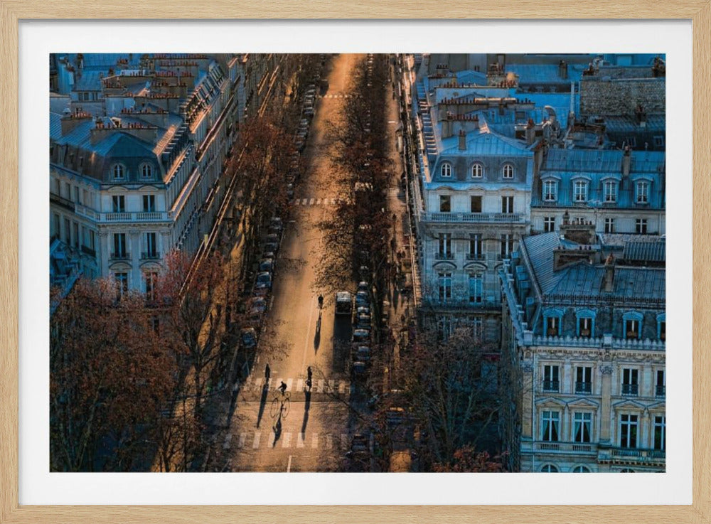 2 cyclists + 2 pedestrians | Poster