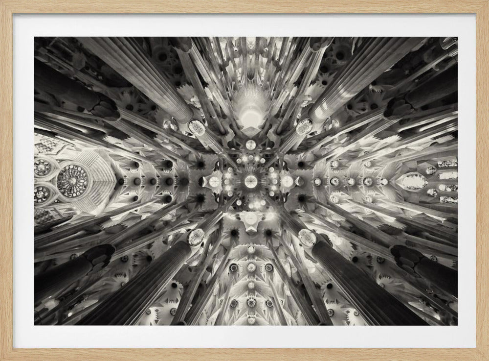 Artificial forest - Sagrada Familia | Poster