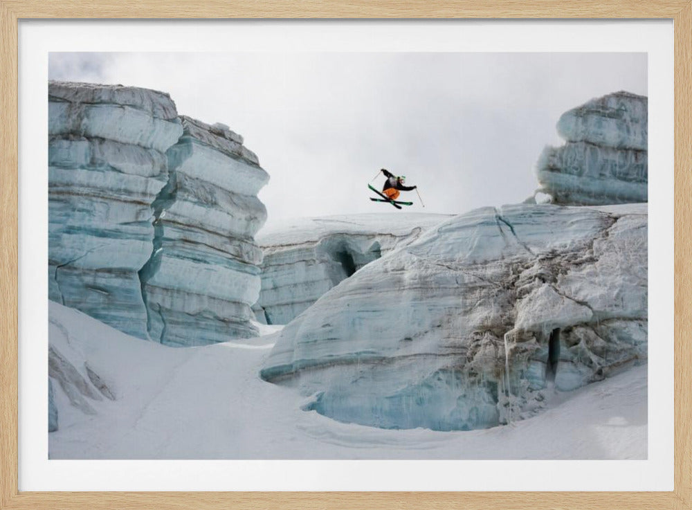 Candide Thovex out of nowhere into nowhere | Poster