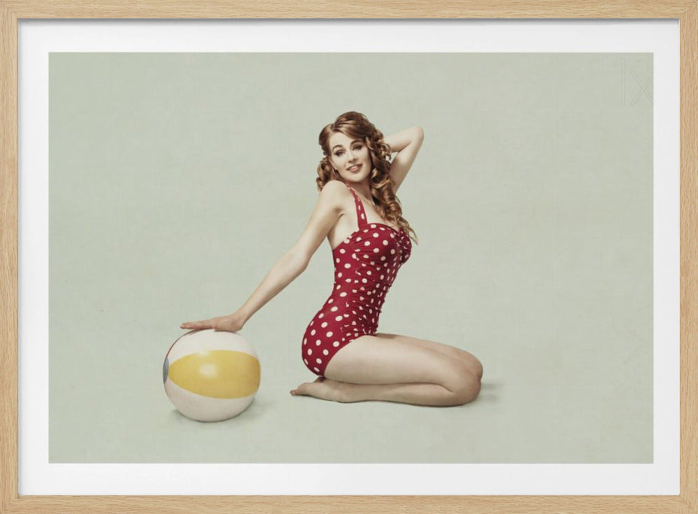 Beach Pin up | Poster