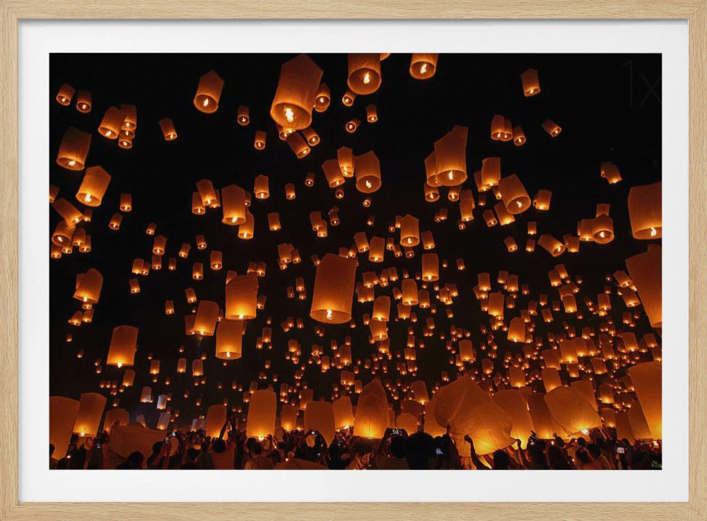 Floating Lanterns | Poster