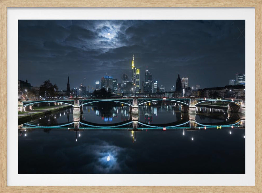 Frankfurt at Full Moon | Poster
