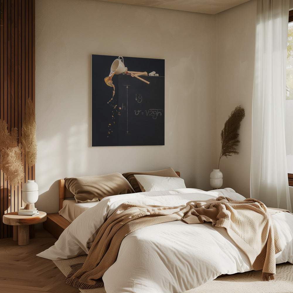 A study with free fall | Canvas