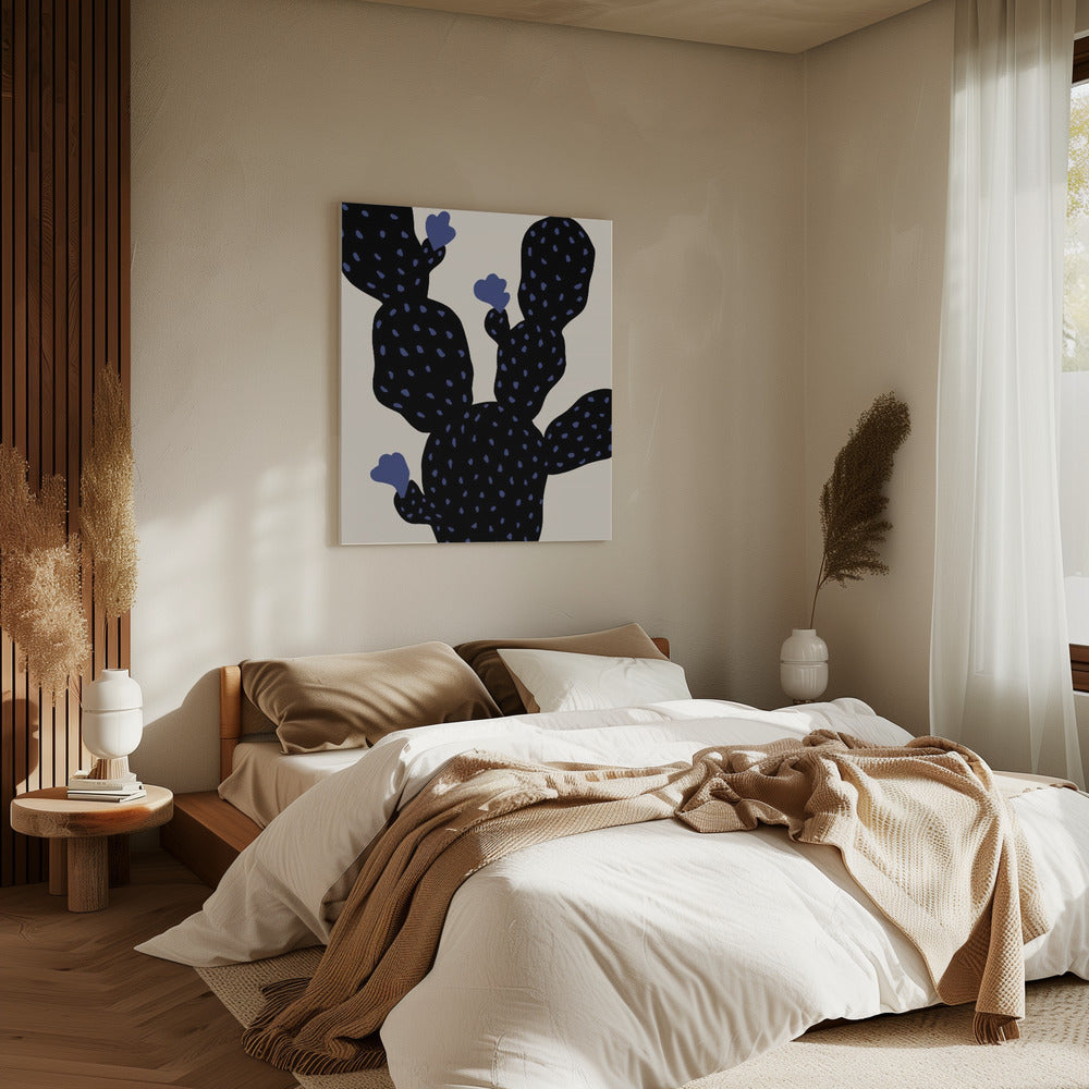 Prickly Pear Cactus | Canvas