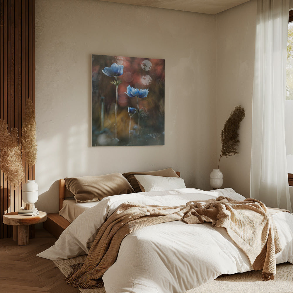 A riot of colors in a grey and dreary world | Canvas