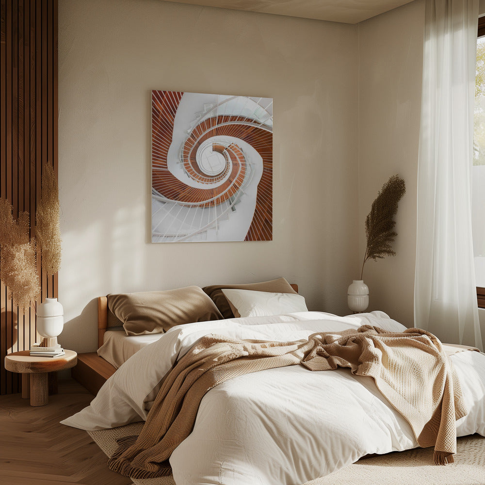 木制螺旋楼梯 | Canvas