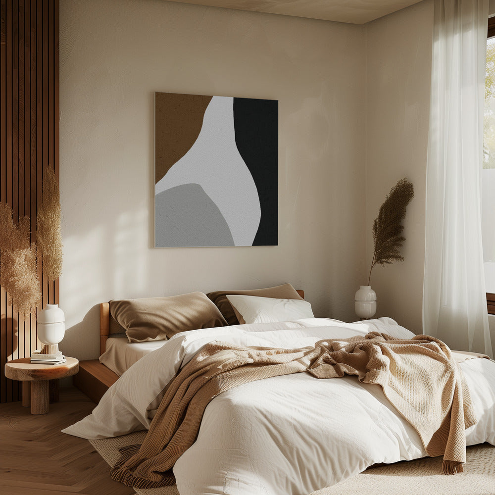 Organic Shapes and a Minimalistic Color Palette | Canvas