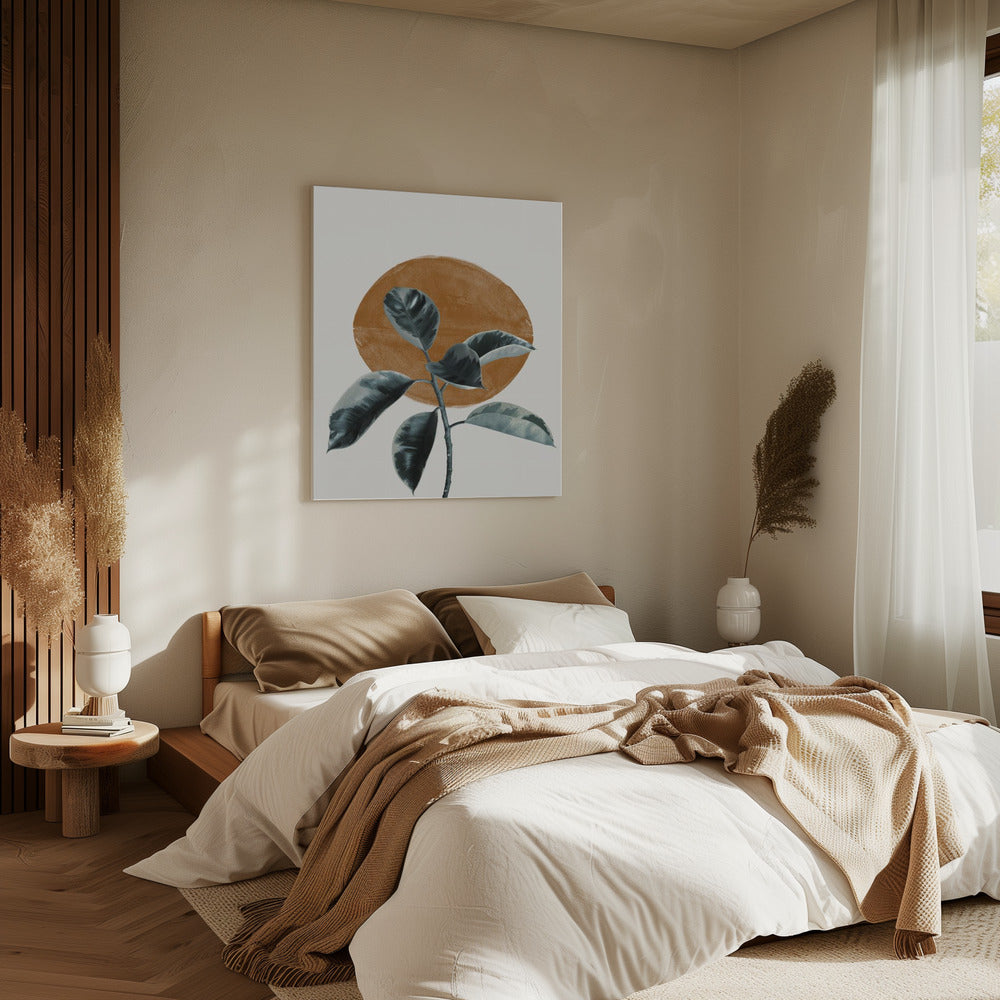 Leaf and Sun | Canvas