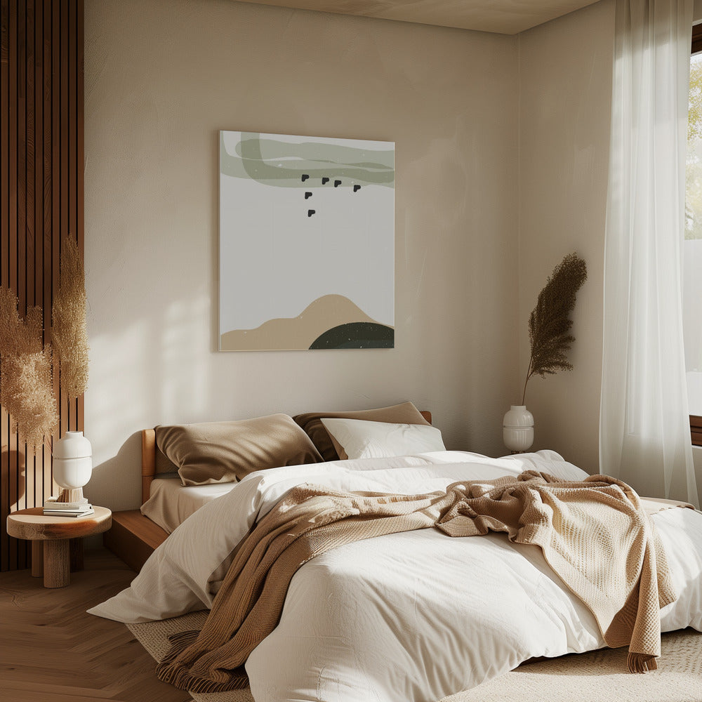 Abstract composition 9 | Canvas