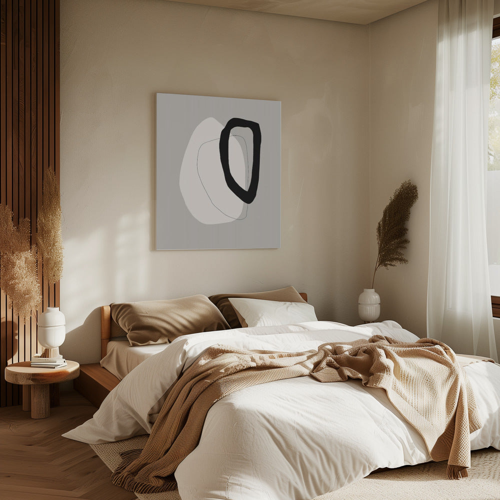 Monochrome Harmony | Canvas