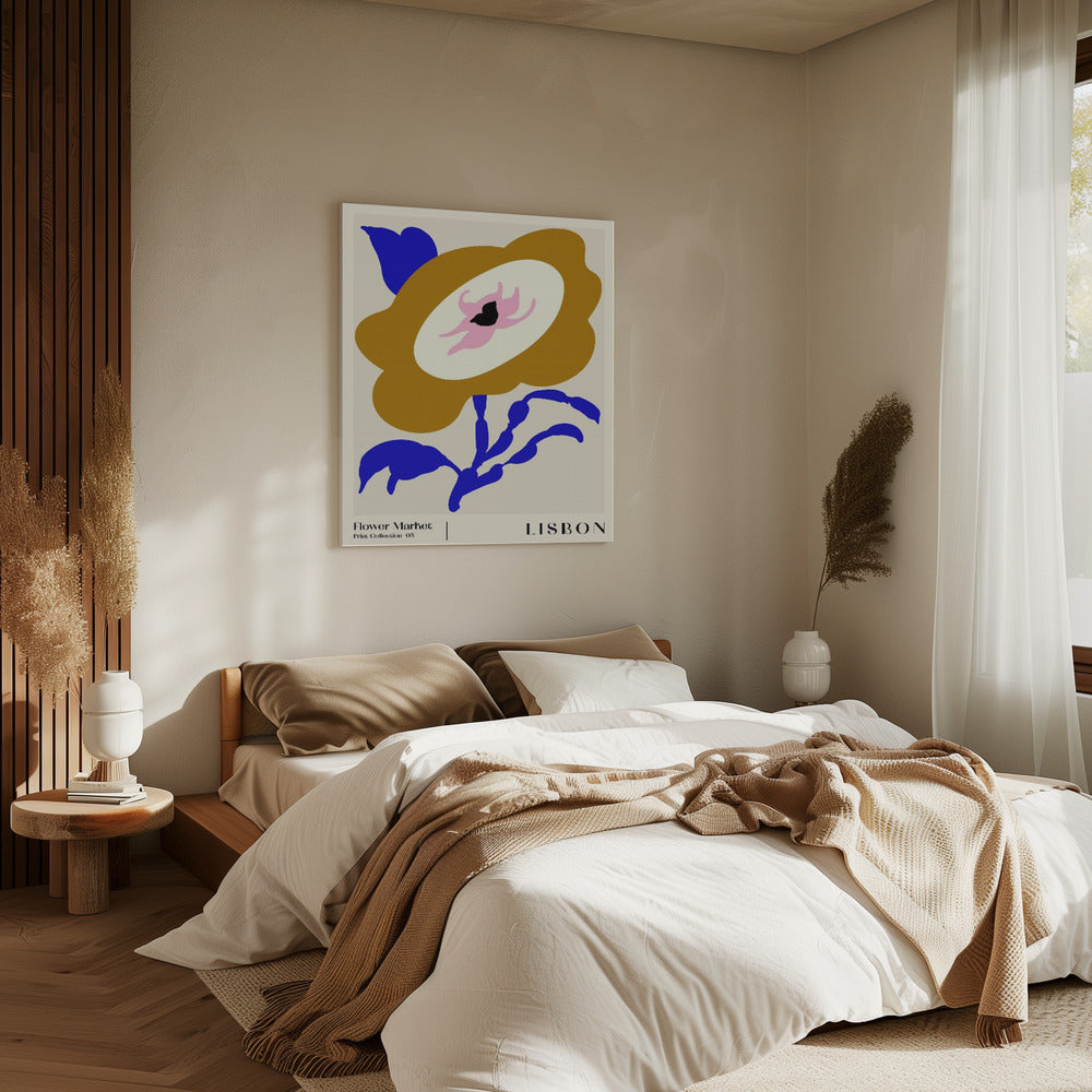 Flower Market. Lisbon | Canvas