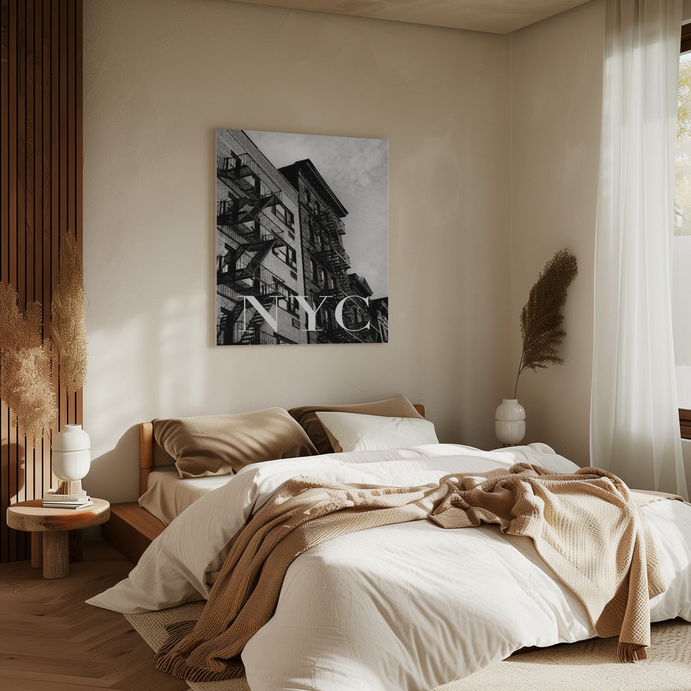 NYC Fire Escapes 2 | Canvas