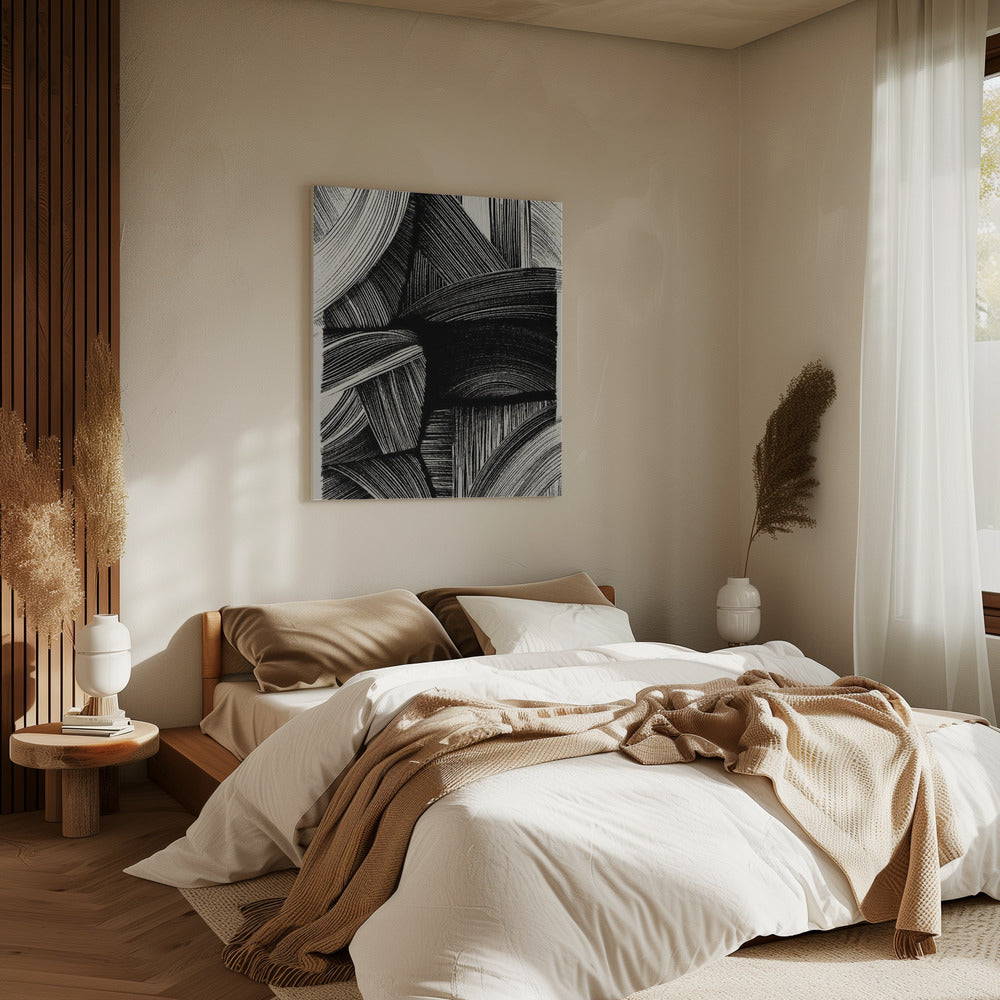 Curved Line Symphony | Canvas