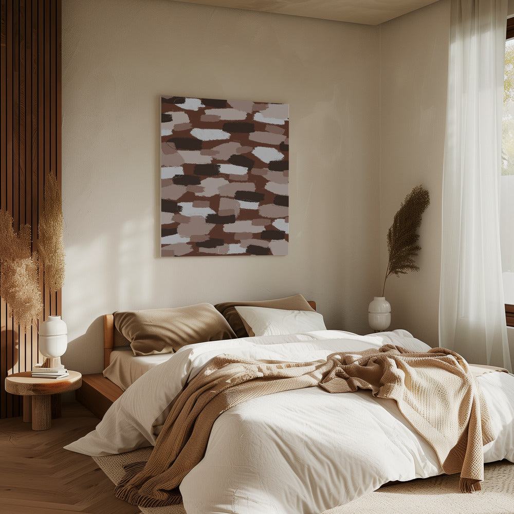 Earthy Strokes | Canvas